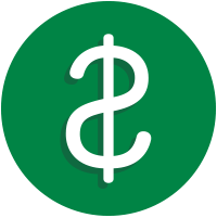 Dollar sign icon